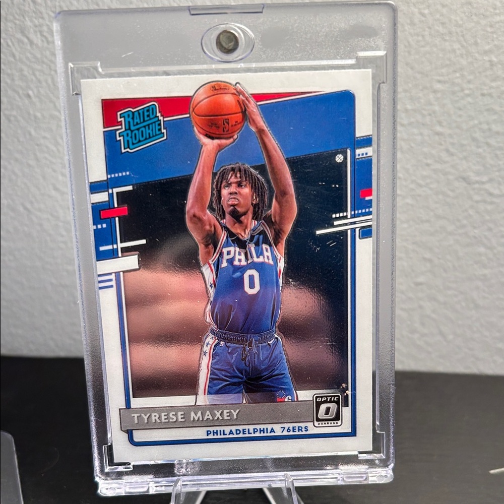 Tyrese Maxey Rated Rookie Basketball Card - Philadelphia 76ers